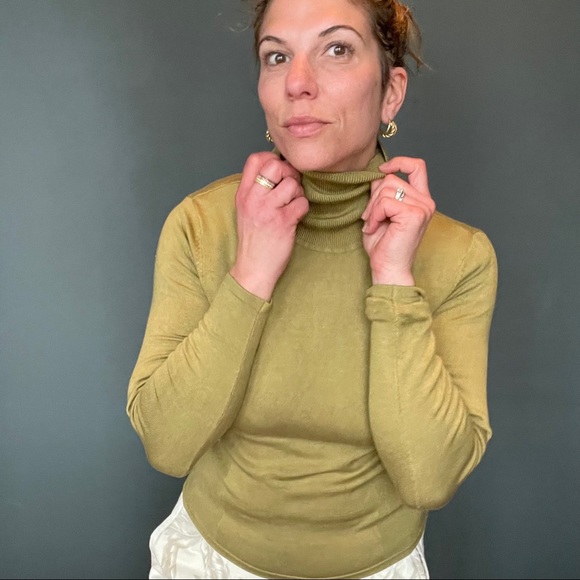 Vintage 1990’s Carlisle Green Long Sleeve Top - Picture 8 of 14